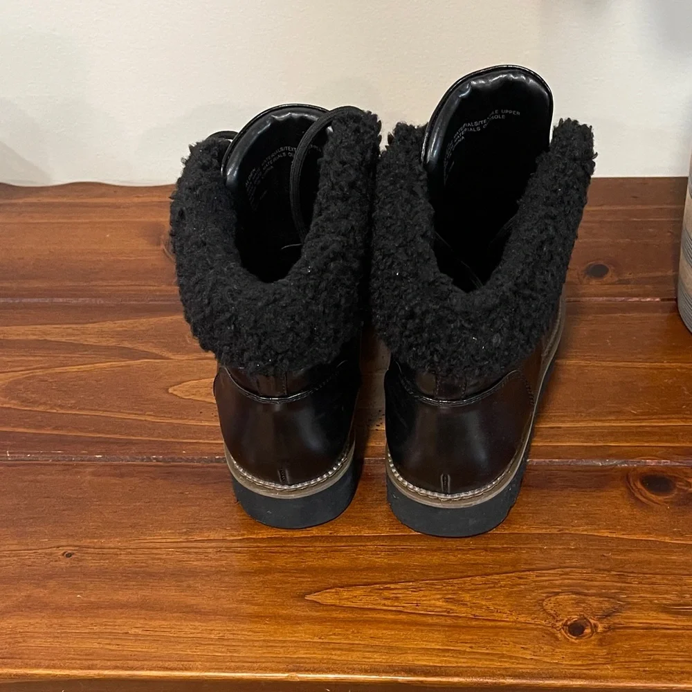 Aeropostale Black Leather Boots - Picture 6 of 7